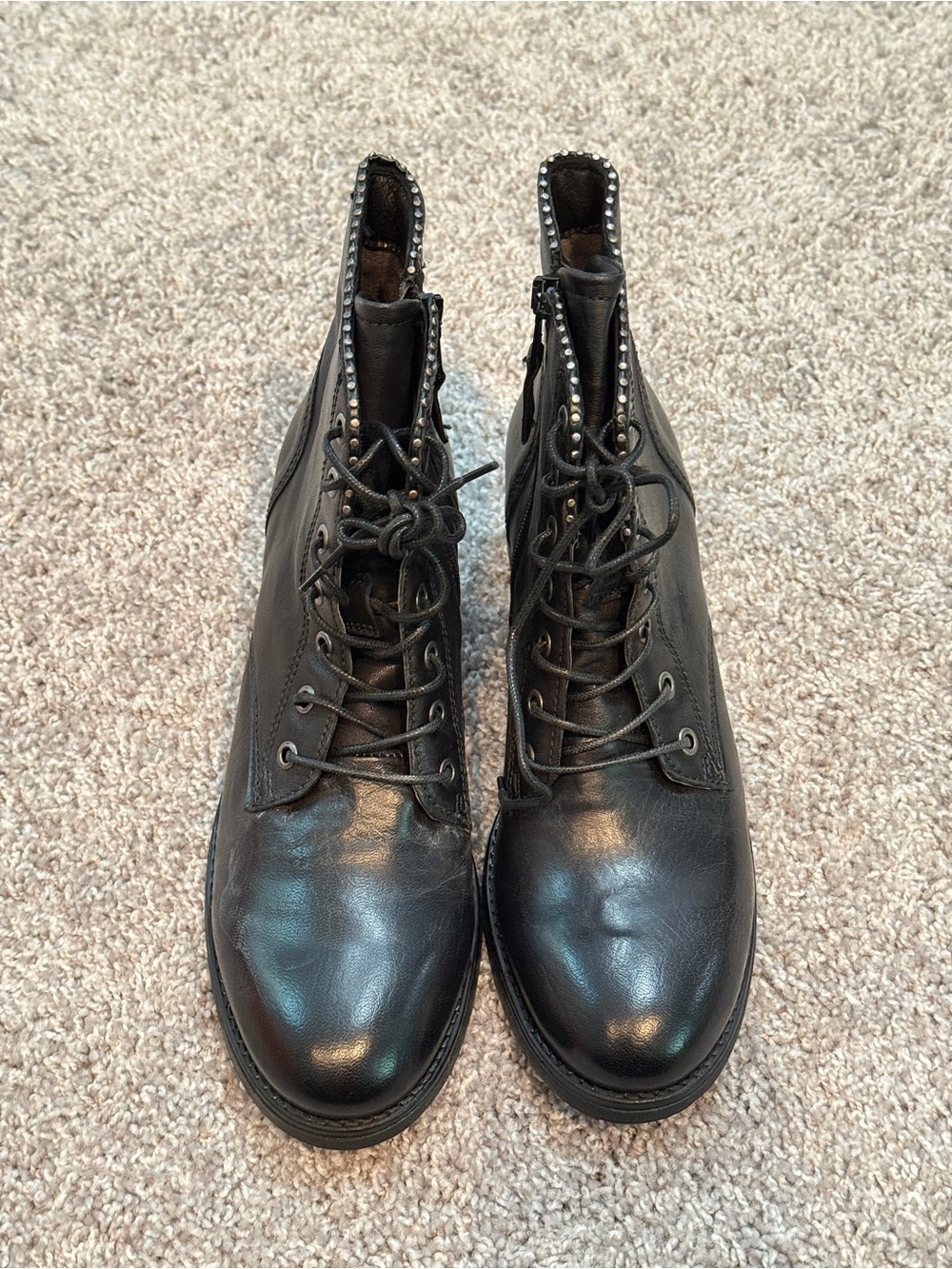 Miz Mooz Black Boots Size 10